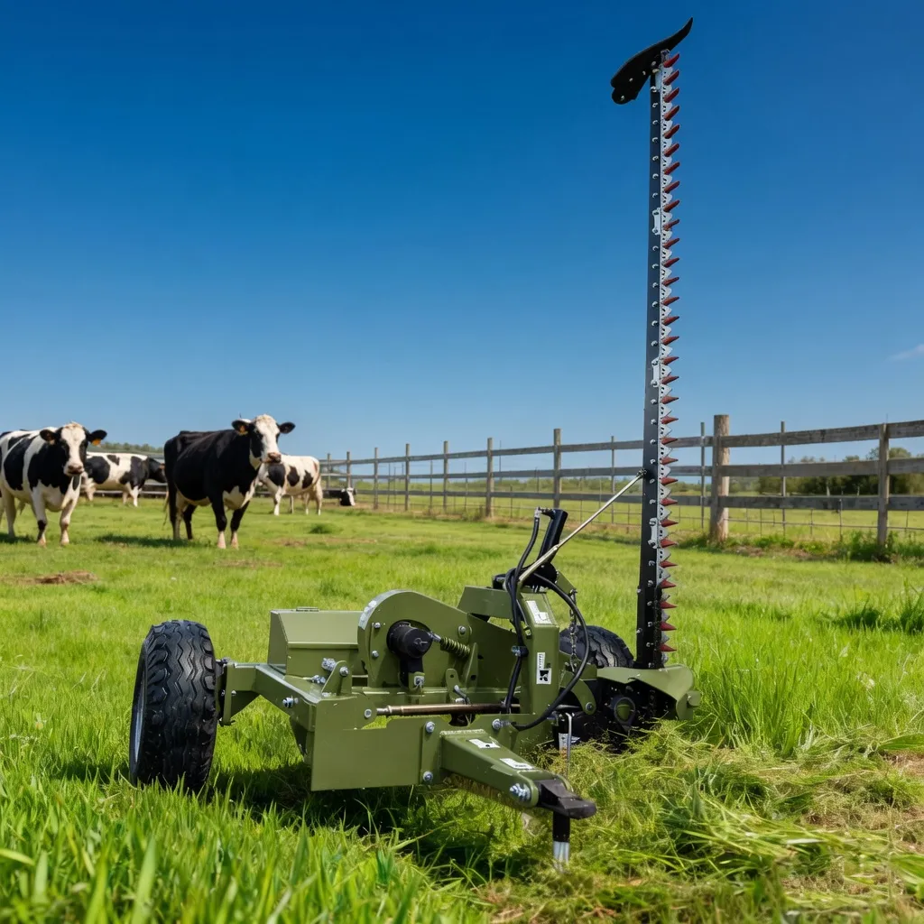9GD-2.5 mowing pasture on small farm