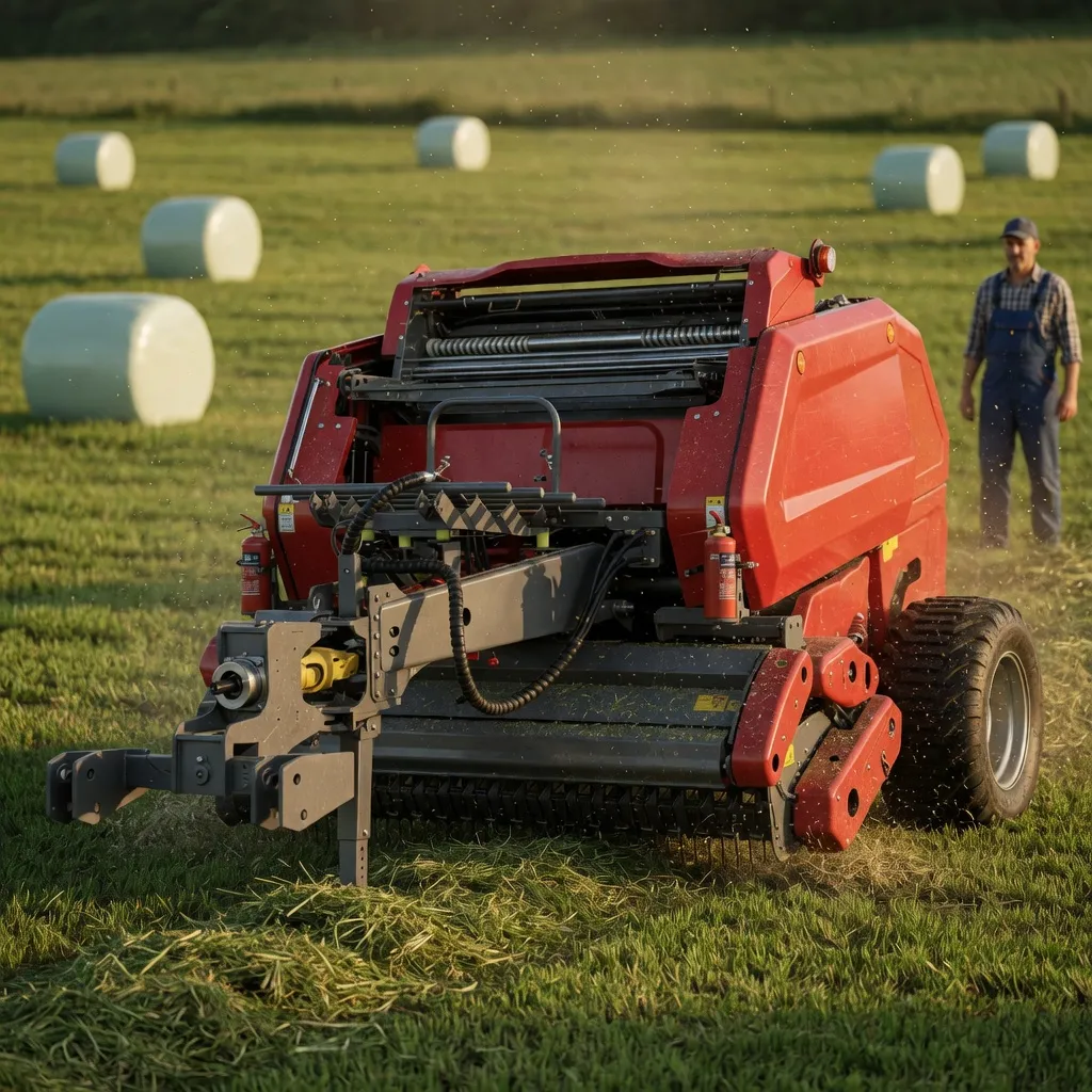 High volume hay baling for contractor and large farm operations