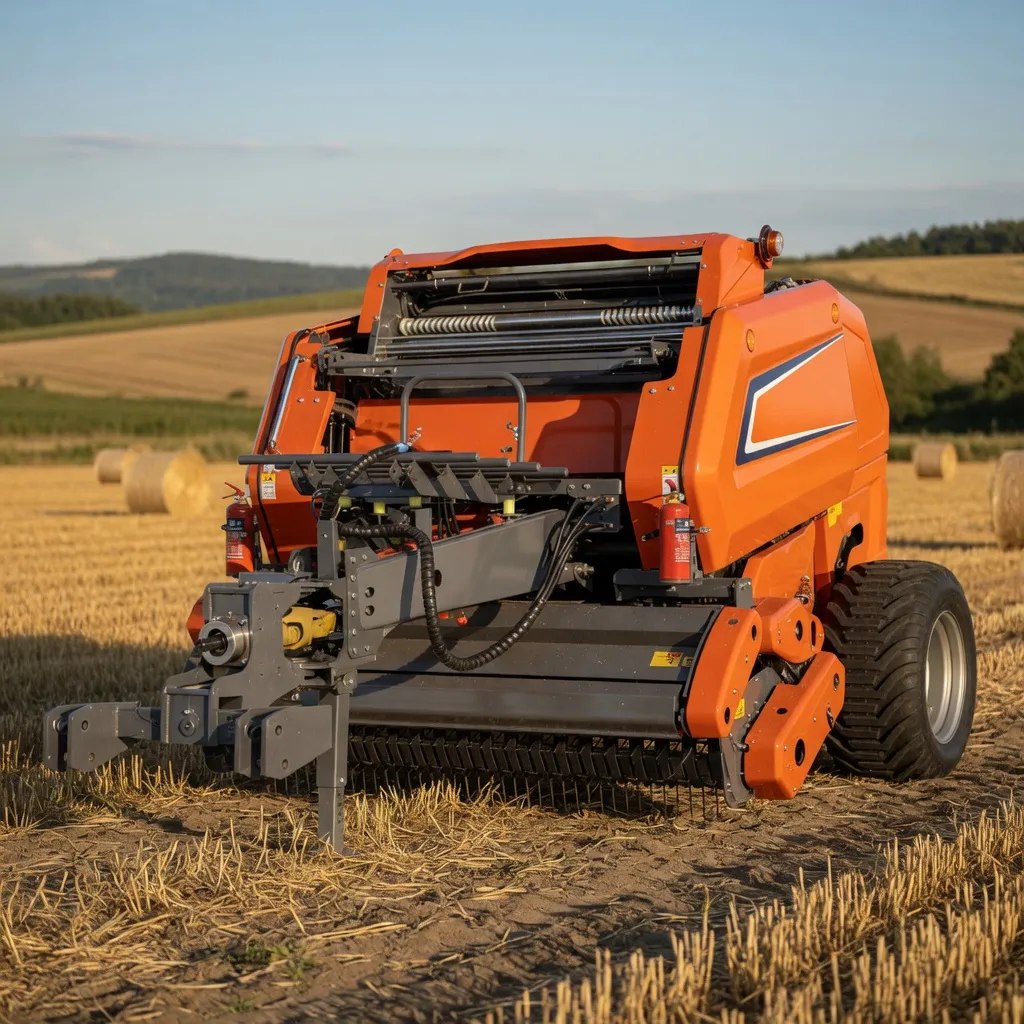 Round baler and hay conveyor investment value for Australian hay farms