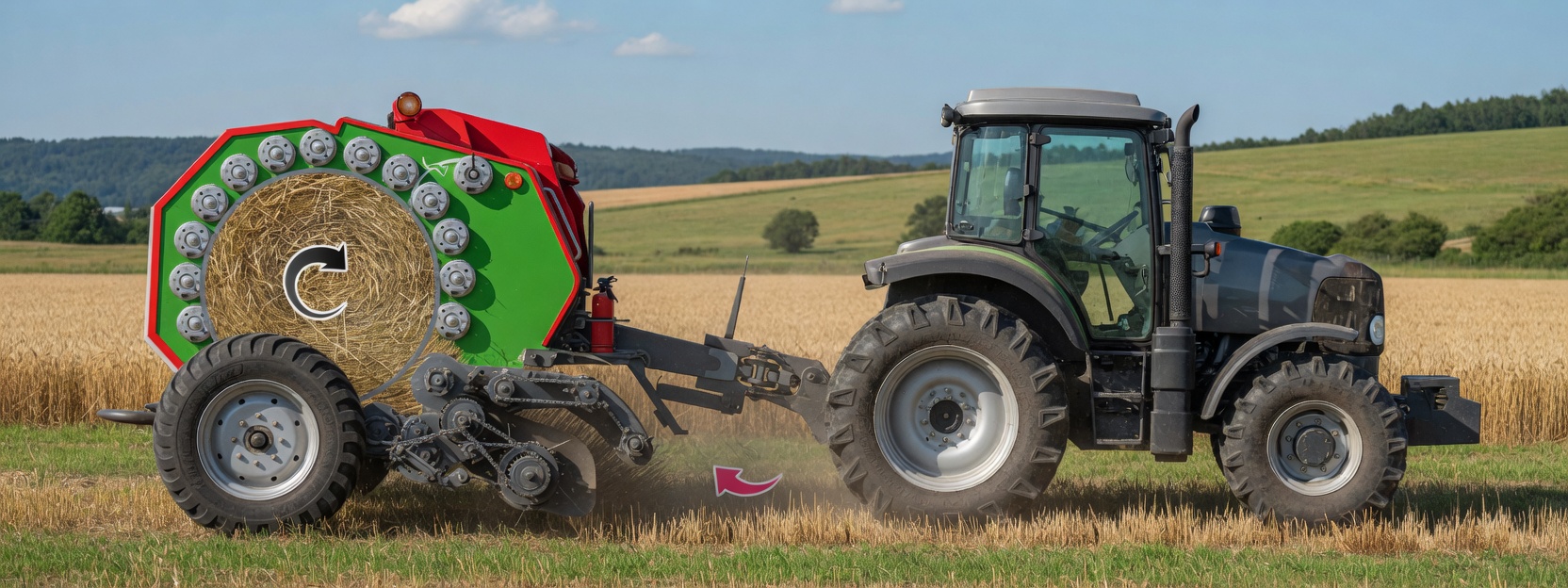 9YG-2.24D Round Baler — S9000 Beyond
