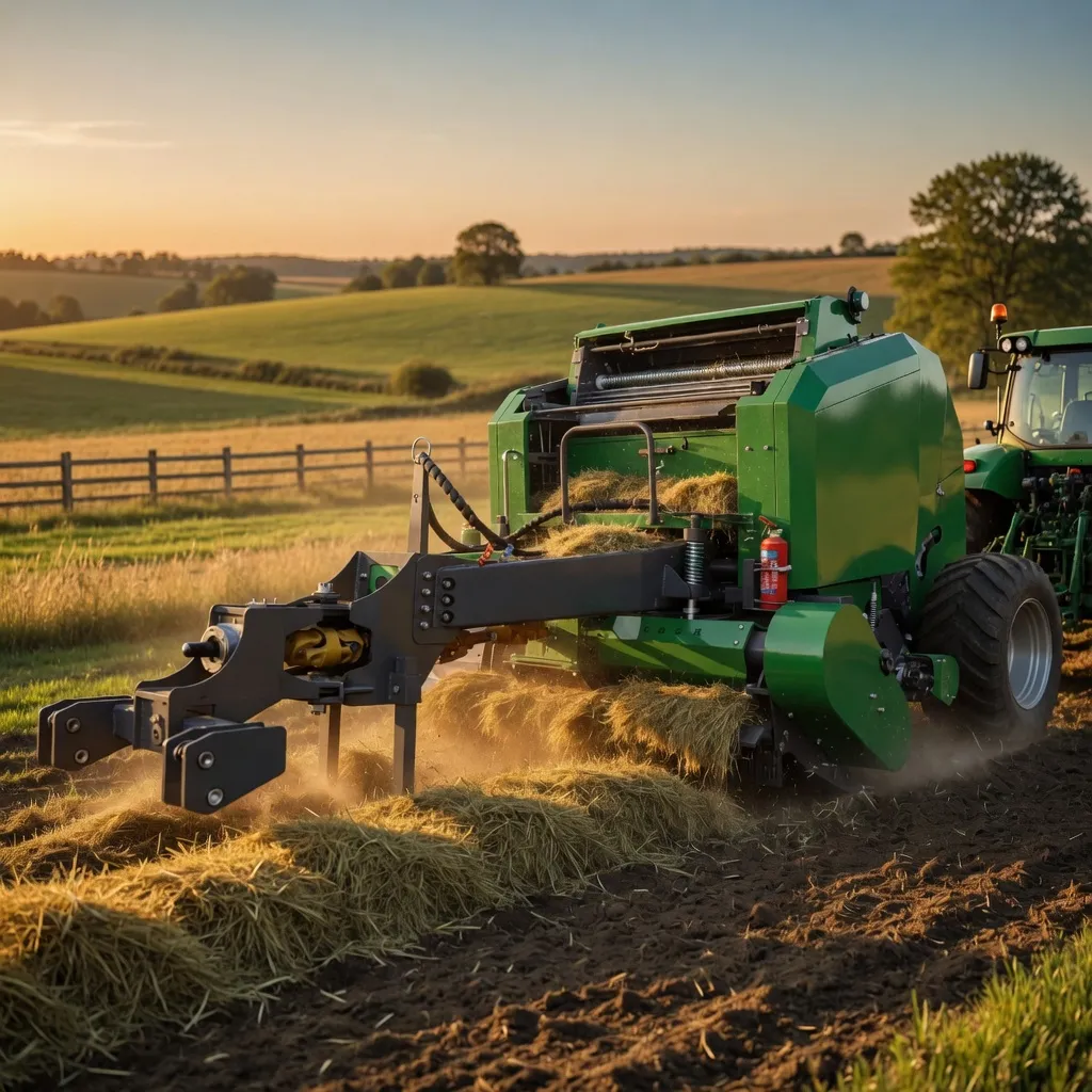EverPower 9YG-1.25 high performance round baler for farm contractors